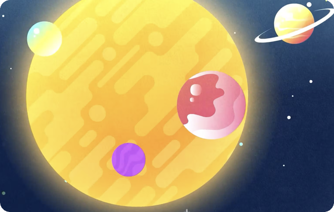 科學家漫畫_牛頓與地球引力