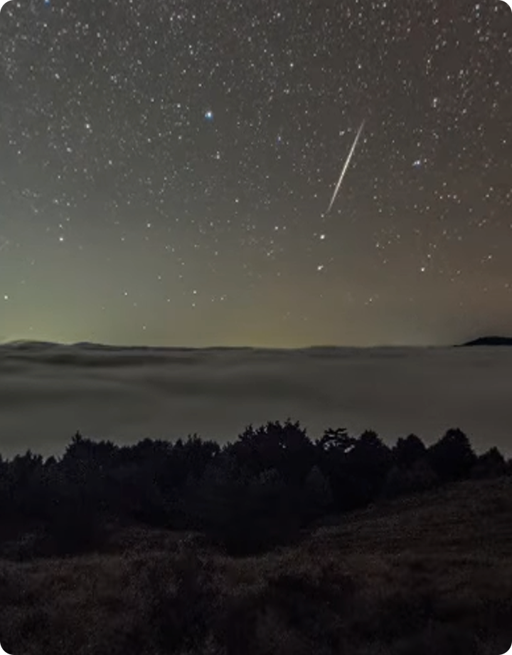 雙子座流星360縮時影片